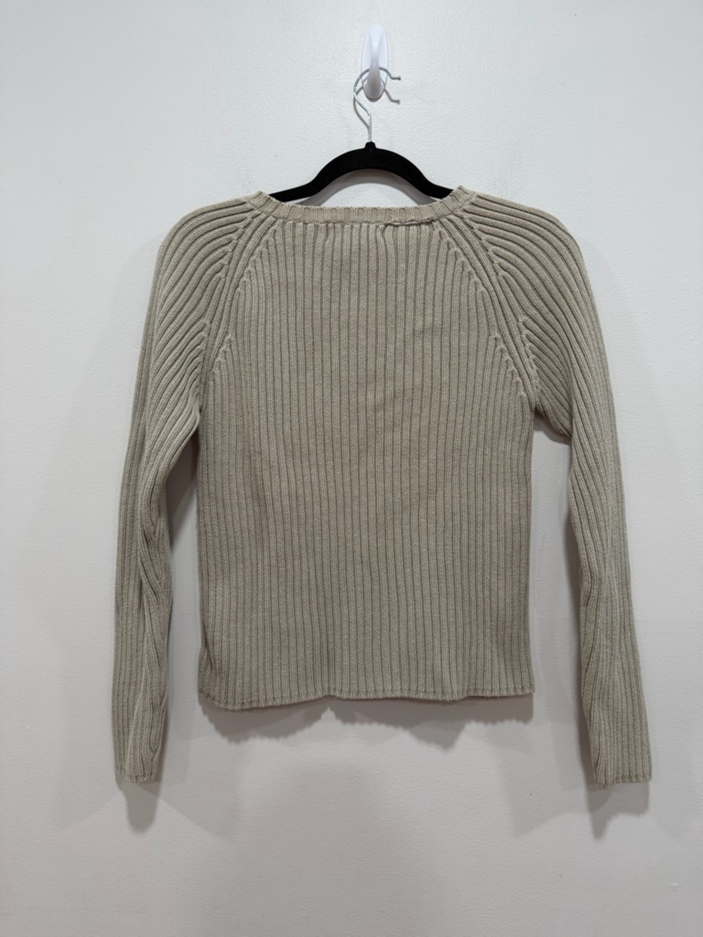 Eddie Bauer Ribbed Knit Sweater Cotton Crewneck Size Medium - Picture 4 of 7